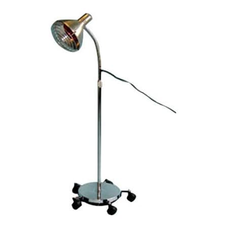 Fabrication Enterprises Standard 175 Watt Ruby Infra-Red Lamp with Timer and Mobile Base 18-1161